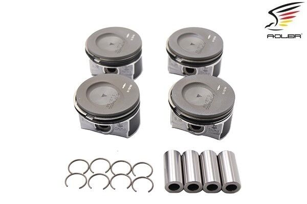 Volkswagen Polo - Piston Segman STD 77.01 MM (4 Adet Takım) 1.2 TSI CBZA-ZBZB - [Volkswagen Passat, Golf; Skoda Fabia, Octavia, Yeti; Seat Ibiza, Leon] - 03F107065F