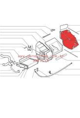 KALORİFER KUTU KAPAĞI SAĞ 51 Lada Vega