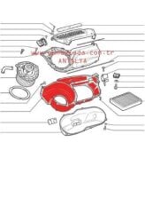 KALORİFER MOTOR YUVA ALT KAPAK 51 Lada Vega