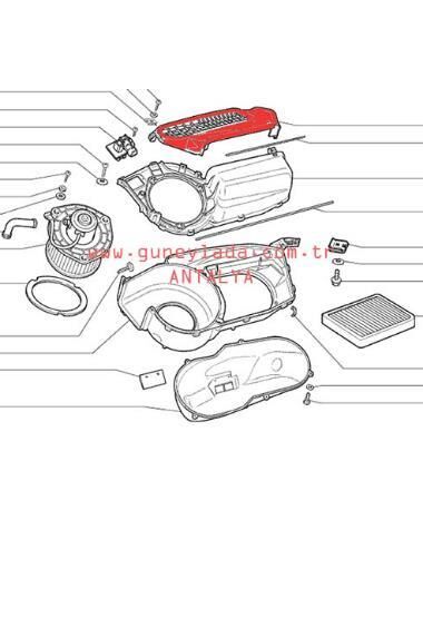 KALORİFER KUTU IZGARASI 51 Lada Vega