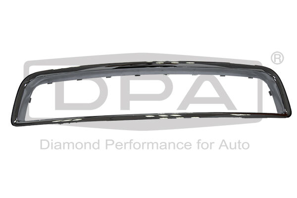 Volkswagen Touareg - Tampon Izgara Çıtası Orta (Krom) 07-10 - 7L6807243B