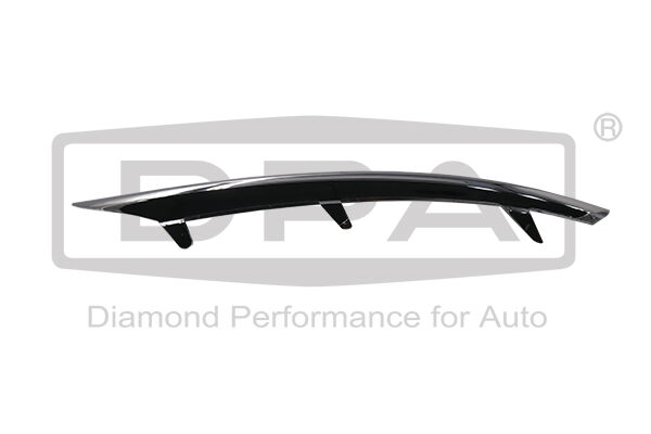 Volkswagen Touareg - Tampon Nikelajı Ön Sol 07-10 - 7L6853241A