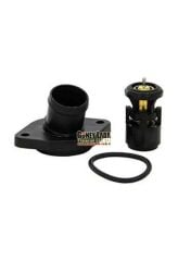 TERMOSTAT ve KAPAĞI KOMPLE  [Skoda Felicia AEE 1.6] 032121110B 12F
