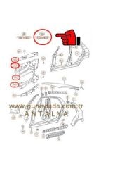 ÇAMURLUK İÇ ÖN,Podye  R-Sağ T.Ş. [Skoda Felicia,Pickup]  12
