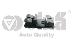 Volkswagen Passat - Cam Açma Anahtarı (4 Lü Krom) - 09+ - 3C8959857