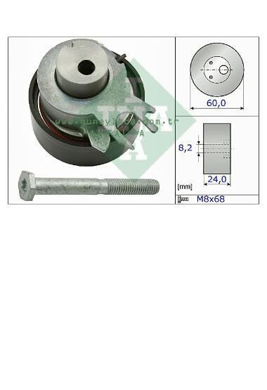 EKSANTİRİK,TRİGER GERGİ RULMANI  [Skoda Fabia 1.4,BBY,BKY,AUA,AUB]