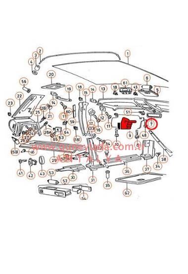 AYNA,İç Dikiz Pickup [Skoda Favorit Pickup]  116797011        