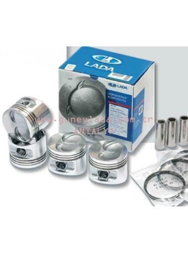 MOTOR-PİSTON+SEKMAN TKM. 82,80mm 8v 51 52 Lada Vega Kalina