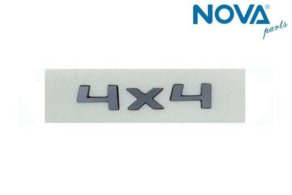 Skoda - Yazı 4x4 (P.Crom) - 3P0853687C_6DH