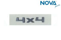 Skoda - Yazı 4x4 (P.Crom) - 3P0853687C_6DH