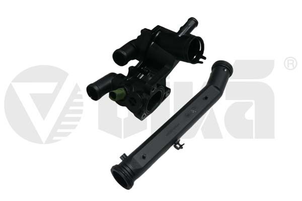 Volkswagen Polo - Termostat Yuvası & Borusu (Komple) 1.4 BBY-BKY-BBZ-AUA - [Skoda Fabia; Seat Ibiza, Cordoba] - 032121111CL