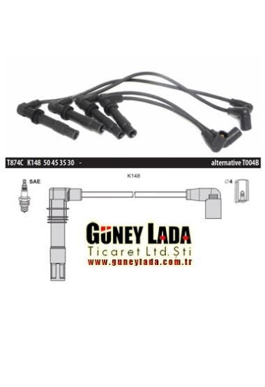 BUJİ KABLOSU TK. [Skoda Fabia 1.4,AUA-AUB-BBY-BKY-AHW-BBZ]  13