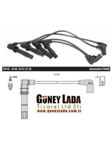 BUJİ KABLOSU TK. [Skoda Fabia 1.4,AUA-AUB-BBY-BKY-AHW-BBZ]  13