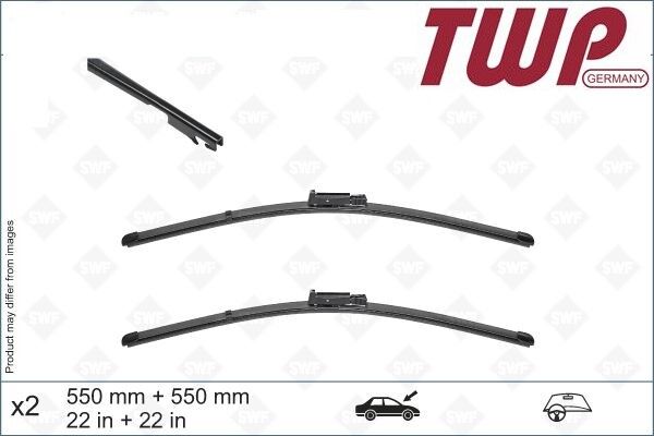 Audi A6 - Silecek Süpürgesi Sol Sağ (Set) 05-11 - [Audi RS6, A6 Quattro] - 4F1998002