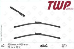 Audi A6 - Silecek Süpürgesi Sol Sağ (Set) 05-11 - [Audi RS6, A6 Quattro] - 4F1998002