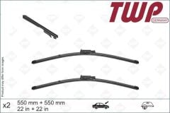 Audi A6 - Silecek Süpürgesi Sol Sağ (Set) 05-11 - [Audi RS6, A6 Quattro] - 4F1998002