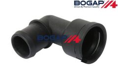 Seat Inca - Su Flanşı Alt - [Seat Ibiza, Cordoba, Toledo; Volkswagen Golf] - 037121619