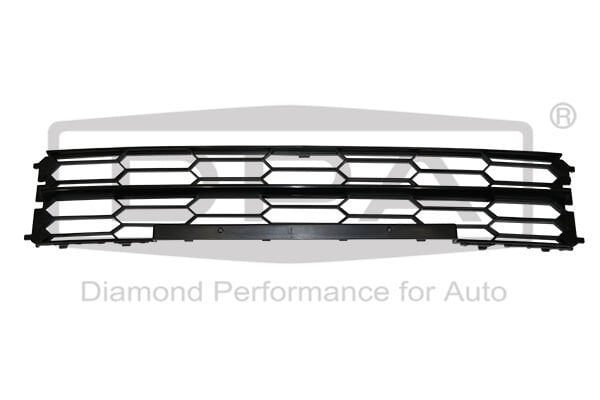 Skoda Superb - Tampon Izgarası Orta (Siyah Çıtalı) 14-15 - 3T0853677B