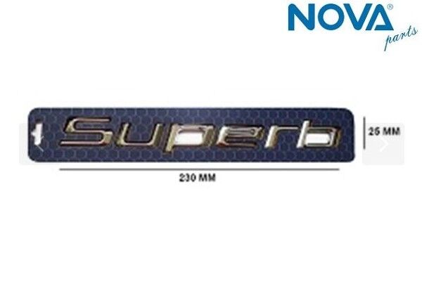 Skoda Superb - Yazı Superb (Uzun) 08-13 - 3T0853687U