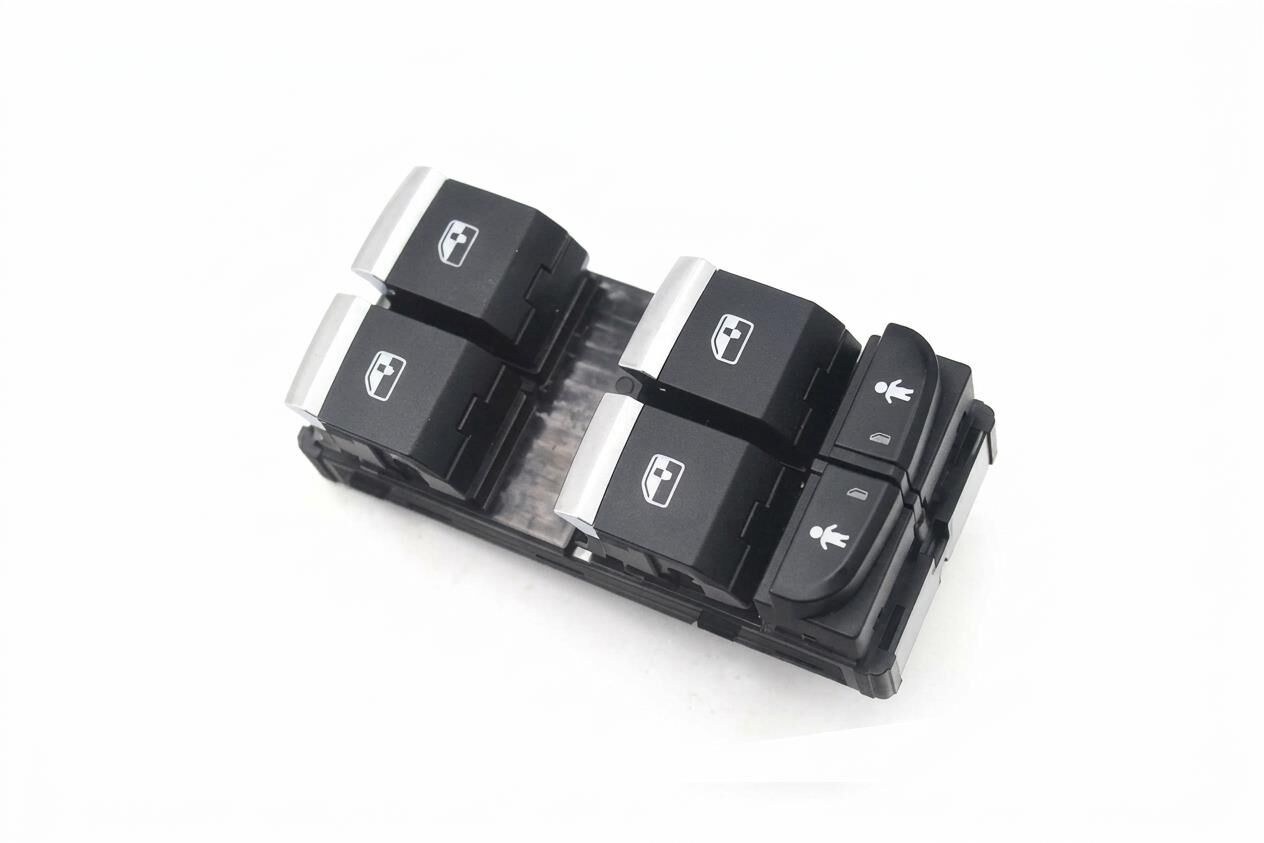 Audi A4 - Cam Açma Anahtarı (4 Lü Krom) - [Audi A5, Q5, Q7] - 4M0959851B