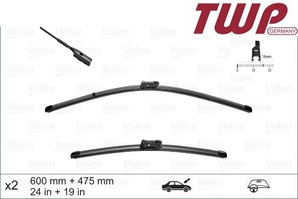 Volkswagen Jetta - Silecek Süpürgesi (Set) 11-15 - 5C7955425A