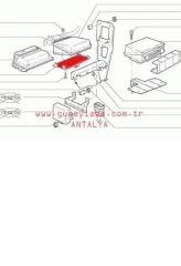 ENJ. KONTROL ÜNİTE ALT BRAKETİ 51 Lada Vega