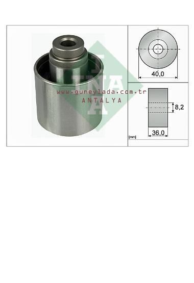 GERGİ RULMANI   [Skoda Fabia, 1.4-1.9TDI,AMF,AVF,BJB,BDJ,AXB] Ina 532034910