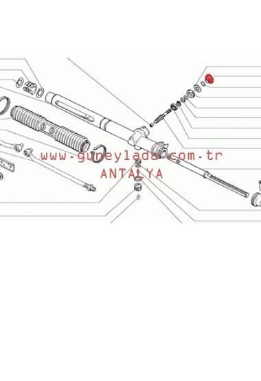 DİREKSİYON SONSUZ DİŞLİ TOZ KAPAĞI 48 Lada Samara