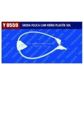 CAM AÇMA MEKANİZMA PLASTİĞİ ÖN L Sol Otomatik  [Skoda Felicia,Pickup]