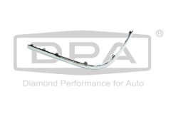 Volkswagen Passat - Tampon Çıtası Arka Sağ (Krom) - 09-12 - 3C8807460A