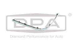 Volkswagen Passat - Tampon Çıtası Arka Sağ (Krom) - 09-12 - 3C8807460A
