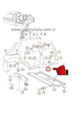 MARŞPİYEL İÇ PLASTİĞİ R-SAĞ [Skoda Felicia,Pickup]   12