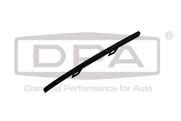 Skoda Superb - Tampon Izgara Çıtası Sol (Siyah) - 3V0853767BF9R