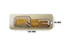 Audi Q3 - Yazı Q3 - 8U08537412ZZ