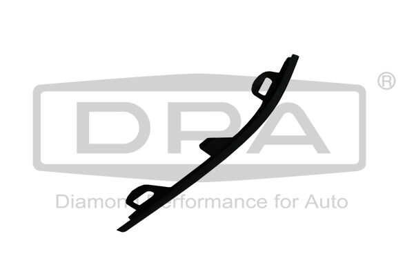 Skoda Superb - Tampon Izgara Çıtası Sol (Siyah) - 3V0853767