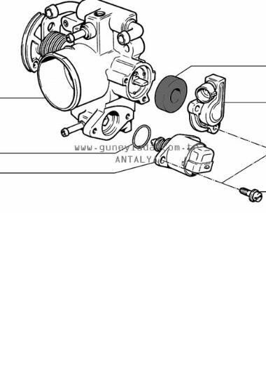 CONTA SÜNGER-SENSÖR GAZ KELEBEK POZİSYON 48 51 52 Lada Samara Vega Kalina