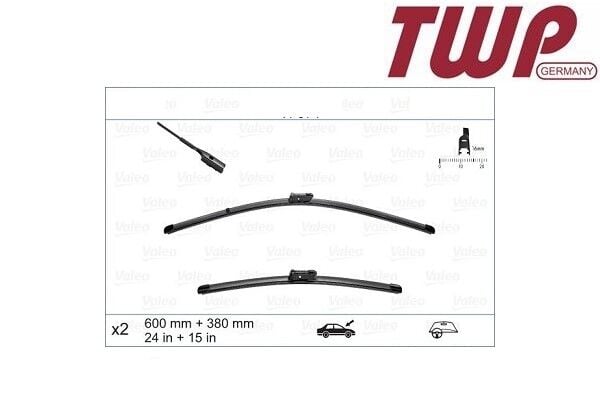 Skoda Rapid - Silecek Süpürgesi - 13-20 - [Seat Toledo] - 5JB998001