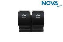 Volkswagen Golf - Cam Açma Anahtarı (2 Li Krom) - [Seat Ibiza, Leon; Volkswagen Passat, Polo, Touareg] - 5K3959857B