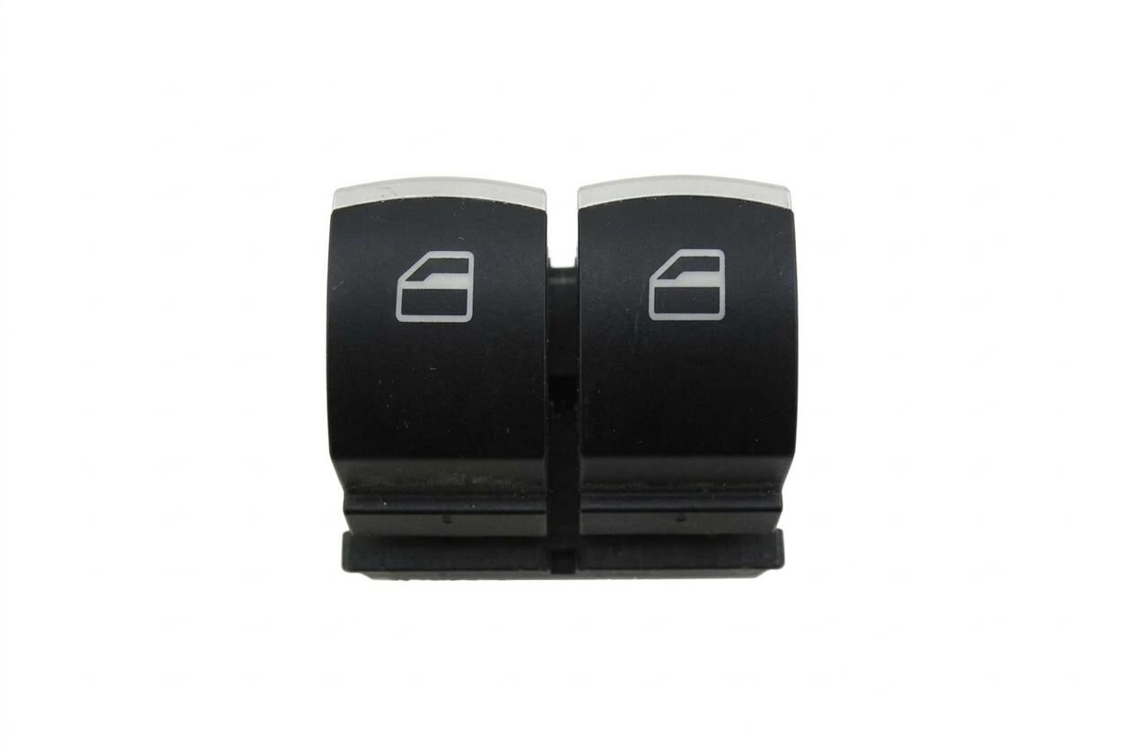 Volkswagen Golf - Cam Açma Anahtarı (2 Li Krom) - [Seat Ibiza, Leon; Volkswagen Passat, Polo, Touareg] - 5K3959857B