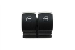 Volkswagen Golf - Cam Açma Anahtarı (2 Li Krom) - [Seat Ibiza, Leon; Volkswagen Passat, Polo, Touareg] - 5K3959857B