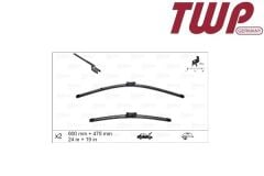 Skoda Yeti - Silecek Süpürgesi Sol Sağ (Set) 10-18 - 5L1998001