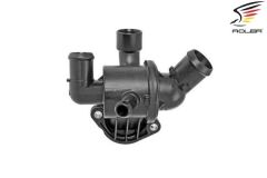 Audi A3 - Termostat Yuvası (Komple) 1.2-1.6 TDI CAYA-CAYB-CAYC-CAYE-CFHC-CLNA-CFWA - [Skoda Fabia, Octavia, Rapid; Volkswagen Golf, Passat, Polo; Seat Ibiza, Leon, Toledo] - 03L121111R