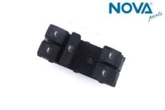 Volkswagen Polo - Cam Açma Anahtarı (4 Lü Krom) 15-18 - 6C0959857A