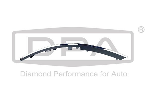 Audi A6 - Tampon Çıtası ve Plastiği Komple Ön Sol (Krom) 06-11 - 4F0853065AS1