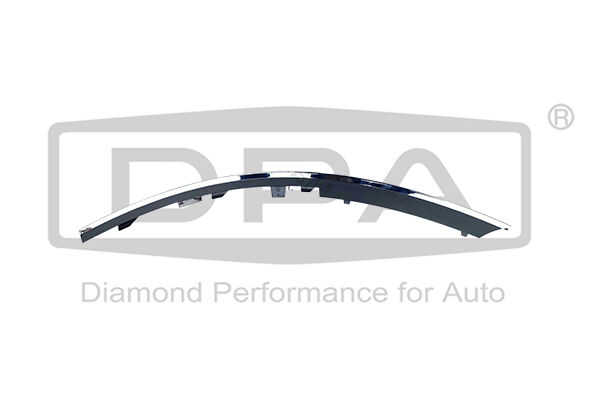 Audi A6 - Tampon Çıtası ve Plastiği Komple Ön Sol (Krom) 06-11 - 4F0853065AS1