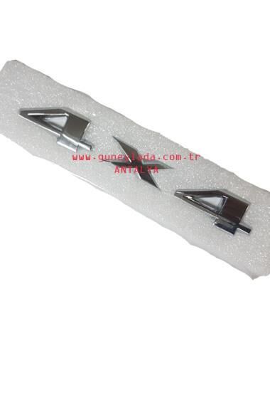 AMBLEM-BÜYÜK 4 x 4  YAZI 49 Lada Niva