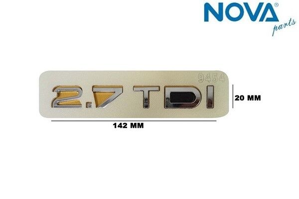 Audi A4 - Yazı 2.7 TDI - [Audi A5; Audi A6] - 4F0853743C2ZZ