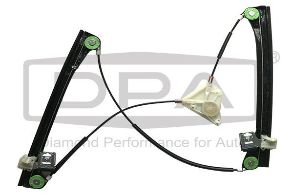Volkswagen Polo - Cam Açma Mekanizması Ön Sol - 02-10 - 6Q3837461J