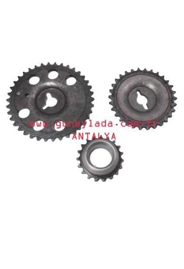 E3 MOTOR-EKSANTRİK DİŞLİSİ 3lü SET 49 Lada Niva