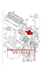 KALORİFER MOTOR MUHAFAZASI Küçük  [Skoda Favorit,Forman,Felicia,Pickup]